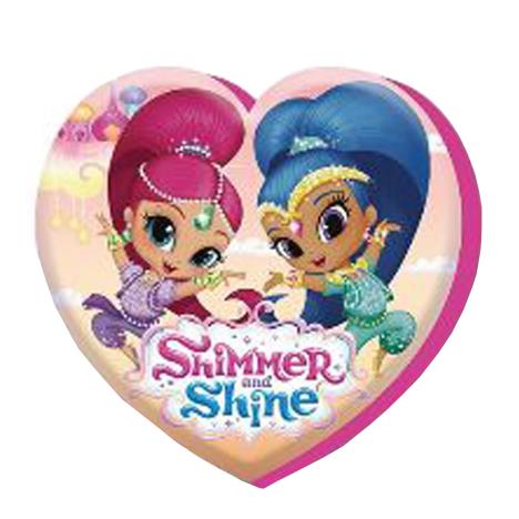 Shimmer & Shine Heart Shaped Cushion £6.99